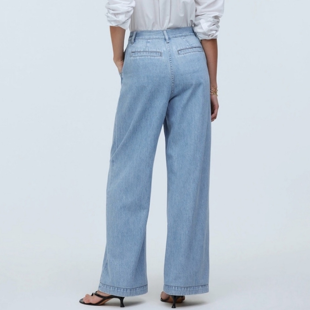 Madewell Harlow Wide Leg Jeans Size 32 - Picture 2 of 9